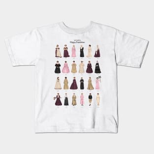 Historic British Women Defying Expectations Kids T-Shirt